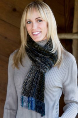 Women's Handloomed Chenille Scarf