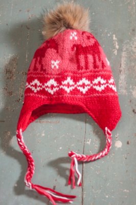 Women’s Spirit Hat with Fox Fur Pom