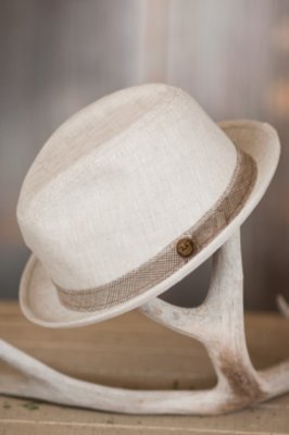 Allen Flip Up Goorin Brothers Linen Fedora Hat