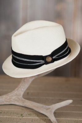 Marin Goorin Brothers Wide Brim Straw Fedora Hat
