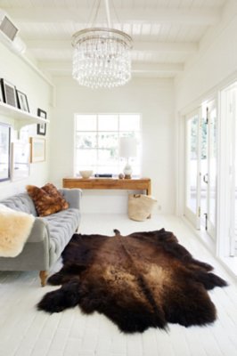 Buffalo Hide Rug