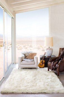 5.5' x 8' Rectangular Australian Sheepskin Rug 