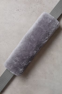 Universal Matching Sheepskin Seat Belt Cover