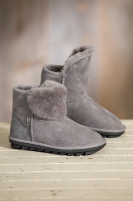 Women's Overland Tina Sheepskin Boots, GREY