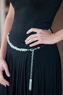 Women’s Jazz Chain Leather Belt