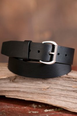 Rocky Leather Belt, BLACK, Size 34