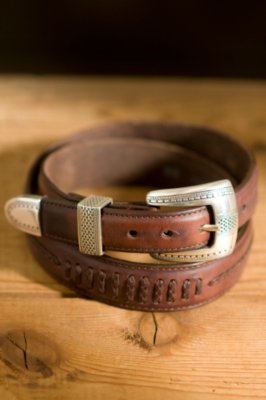 Salina Taper Leather Belt (Sizes 46-50)
