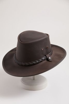 Men's Traveler Crushable Leather Hat