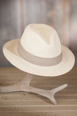 Palm Fiber Straw Safari Hat