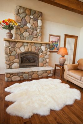 6-Pelt Australian Sheepskin Rug