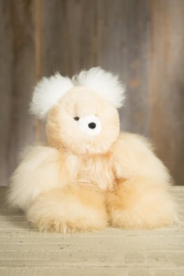 Large Alpaca Wool Teddy Bear 