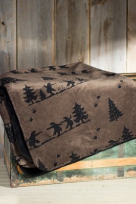 Bear Boogie Throw 