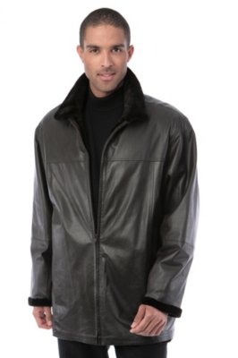 Men's Kenneth Reversible Sheared Danish Mink Fur Jacket
