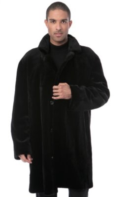 Men's Claude Sheared Danish Mink Fur Coat