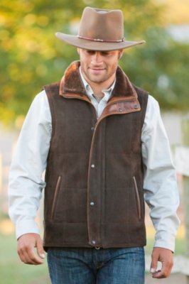 Men's Sheepskin Vests