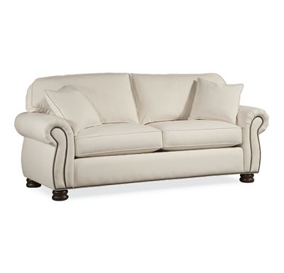 Thomasville Furniture Outlet Stores on Thomasville Furniture   Upholstery  Leather Benjamin 2 Seat Sofa