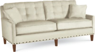 Highlife Biscuit Back Sofa with Nails