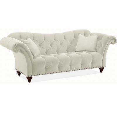Thomas Ville Furniture on Thomasville Furniture   Upholstery  Leather Ella Sofa   1718 11