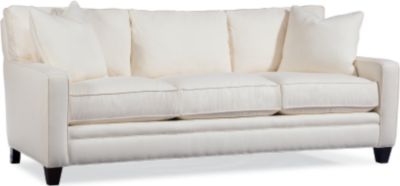 Thomasville Furniture Outlet Stores on Thomasville Furniture   Upholstery  Leather Mercer Large 3 Seat Sofa