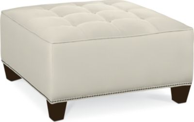 Brooklyn Square Button Top Ottoman