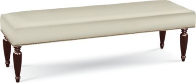 Cambria Turned Leg Bench