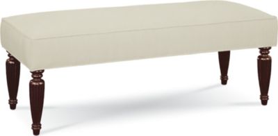 Cambria Turned Leg Bench
