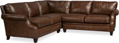 Custom Leather Furniture on Thomasville Furniture   Leather Choices Mercer Sectional   21120 Sect