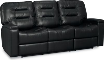 Leather Choices - Fatham Reclining Sofa (Motorized) (0511-10)