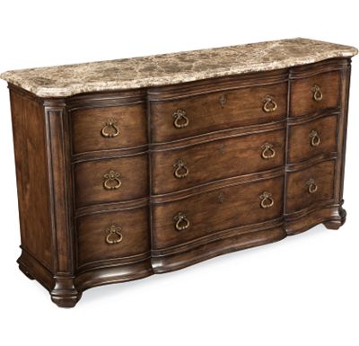 Thomasville Furniture on Thomasville Furniture   Hills Of Tuscany Lucca Dresser  Marble Top