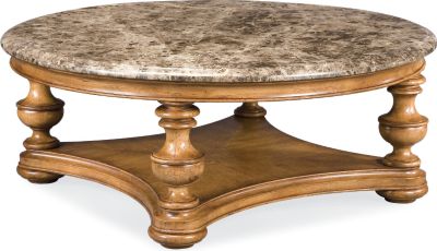Trebbiano Round Cocktail Table (Marble Top)