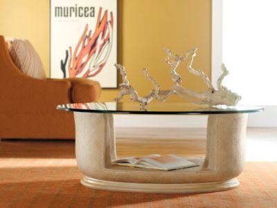 Oval Cocktail Table