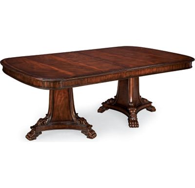 Pedestal Dining Room Table on Home Dining Room Furniture Brompton Hall Pedestal Dining Table