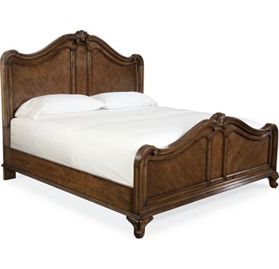  King Bedroom Furniture on Home Bedroom Furniture Vintage Chateau Panel Bed King