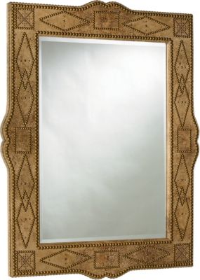 Corrida Leather Wrapped Mirror