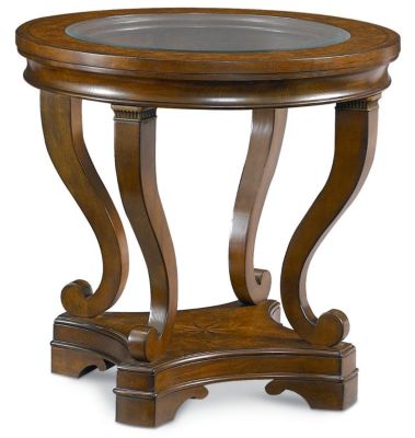 Deschanel - Round Lamp Table