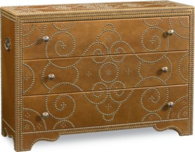 Cassara - Leather Accent Chest