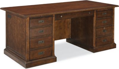 Double Pedestal Desk