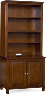 Workstyles - Storage Door Cabinet and Open Hutch