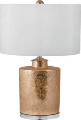 Daniel - Glam Cylinder Porcelain Table Lamp