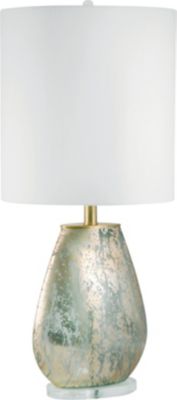 Sierra - Oval Gold Mercury Glass Table Lamp