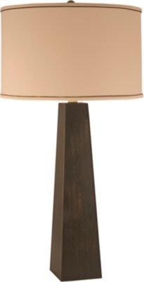 Garrett - Ebony Finish Pyramid Table Lamp