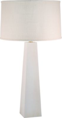 Garrett - Grand Pyramid White Wash Table Lamp