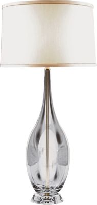 Cassandra - Clear Glass Urn Table Lamp