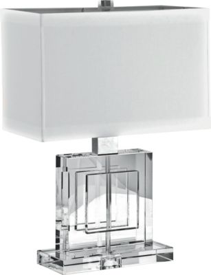 Lydia - Crystal Rectangle Table Lamp