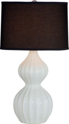Accessories - Novalee - White Table Lamp