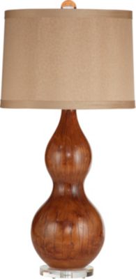 Accessories - Veanna - Dark Brown Table Lamp