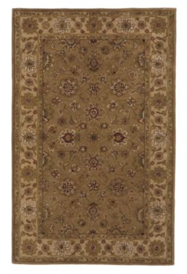 Prescott - Dark Tan/Beige/Rust Rug - 5'x8'