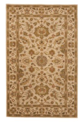 Prescott - Beige/Dark Tan/Rust Rug - 5'x8'