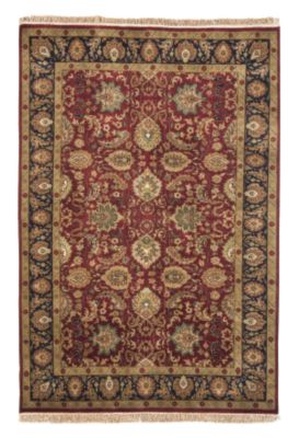 Bijou - Burgundy/Black/Gold Rug - 5'6