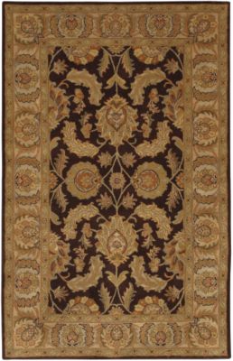 Prescott - Cola/Cream/Ginger Rug - 5'x8'